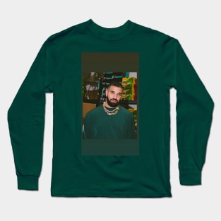 Drake Green Long Sleeve T-Shirt